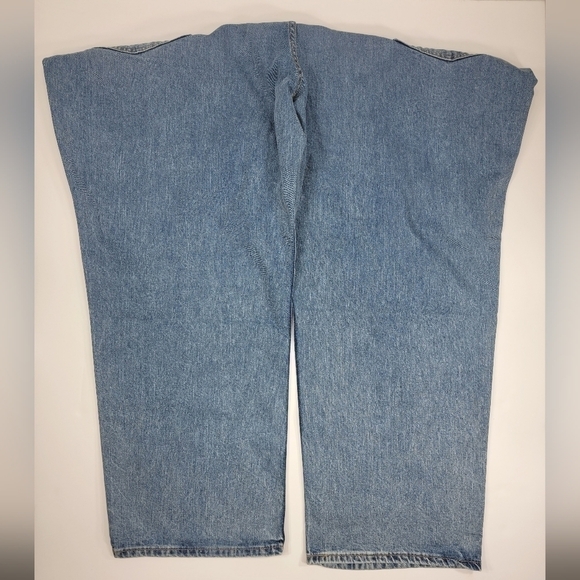 NEW LEVIS BIG & TALL 559 RELAXED STRAIGHT STRETCH JEANS 52X29 MEDIUM WASH NWT - Picture 10 of 10